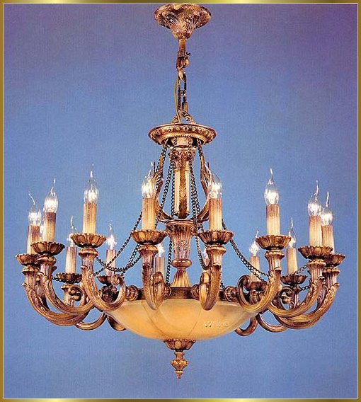 Alabaster Chandeliers Model: RL 369-89